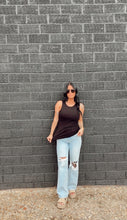 Load image into Gallery viewer, Core Micro Ribbed Tank in Black
