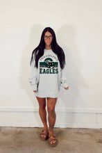 Load image into Gallery viewer, VINTAGE FOOTBALL CREWNECK - HEATHER ASH - PREORDER - XLARGE TO 3XLARGE