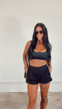 Load image into Gallery viewer, Lake Lounge Shorts in Black