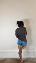 Load image into Gallery viewer, VINTAGE LONG SLEEVE TEE- PIGMENT BLACK- PREORDER