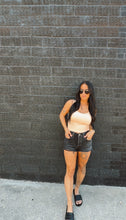 Load image into Gallery viewer, Luz Ribbed Tank in Peachy Orange