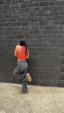 Load image into Gallery viewer, Flex seamless micro rib tank in Red