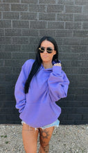 Load image into Gallery viewer, SUMMER SHADES- MUTED HOODIE. GRAPE. PREORDER.
