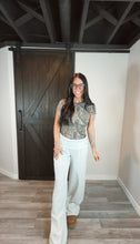 Load image into Gallery viewer, Comfort wide leg chunky waist lounge pant
