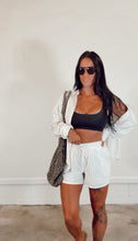 Load image into Gallery viewer, Vanilla Cone Stripe Shorts