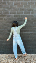 Load image into Gallery viewer, Urban barrel denim overalls
