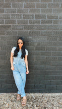 Load image into Gallery viewer, Urban barrel denim overalls