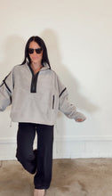 Load image into Gallery viewer, Playmaker cozy half zip in Grey