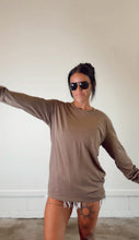 Load image into Gallery viewer, VINTAGE LONG SLEEVE TEE- CLAY- PREORDER