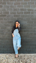 Load image into Gallery viewer, Urban barrel denim overalls