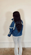 Load image into Gallery viewer, Playmaker cozy half zip in Navy