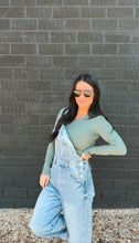 Load image into Gallery viewer, Urban barrel denim overalls