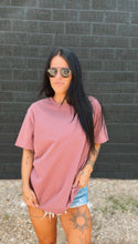 Load image into Gallery viewer, VINTAGE TEE- MAROON- PREORDER
