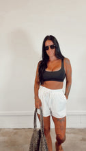 Load image into Gallery viewer, Vanilla Cone Stripe Shorts