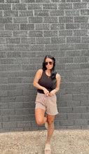 Load image into Gallery viewer, Malibu Vintage Edge Short in Taupe