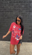 Load image into Gallery viewer, God Bless America vintage oversized tee