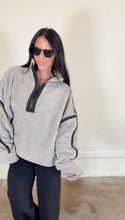 Load image into Gallery viewer, Playmaker cozy half zip in Grey