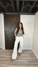 Load image into Gallery viewer, Comfort wide leg chunky waist lounge pant