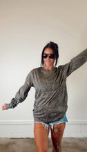 Load image into Gallery viewer, VINTAGE LONG SLEEVE TEE- DARKWOOD CAMO- PREORDER