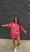 Load image into Gallery viewer, God Bless America vintage oversized tee