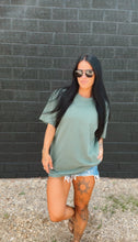 Load image into Gallery viewer, VINTAGE TEE- ALPINE GREEN- PREORDER