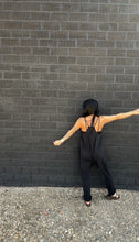Load image into Gallery viewer, Movement mineral wash jumpsuit in washed black