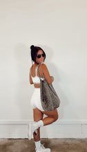Load image into Gallery viewer, Double Layered Sport Bra Top in Cream Combo