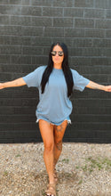 Load image into Gallery viewer, VINTAGE TEE- SLATE BLUE- PREORDER
