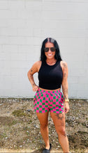 Load image into Gallery viewer, * watermelon check shorts
