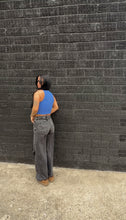 Load image into Gallery viewer, Flex seamless micro rib tank in Indigo

