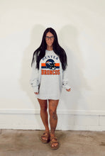 Load image into Gallery viewer, VINTAGE FOOTBALL CREWNECK - HEATHER ASH - PREORDER - XLARGE TO 3XLARGE
