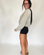 Load image into Gallery viewer, Tia CROPPED Crewneck - Clay PREORDER
