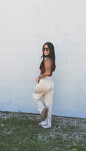Load image into Gallery viewer, * Luz double layered seamless tank in Wine
