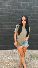 Load image into Gallery viewer, VINTAGE TEE- OLIVE- PREORDER
