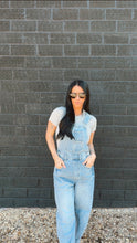 Load image into Gallery viewer, Urban barrel denim overalls
