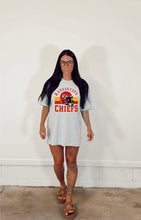 Load image into Gallery viewer, VINTAGE FOOTBALL TSHIRT- HEATHER GREY - PREORDER - XLARGE TO 3XLARGE
