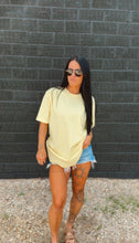 Load image into Gallery viewer, VINTAGE TEE- YELLOW- PREORDER
