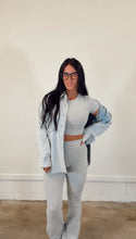 Load image into Gallery viewer, Fold over flare in Heather Gray
