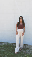 Load image into Gallery viewer, * Luz double layered seamless tank in Wine
