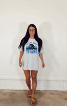 Load image into Gallery viewer, VINTAGE FOOTBALL TSHIRT- HEATHER GREY - PREORDER - XLARGE TO 3XLARGE
