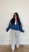 Load image into Gallery viewer, Playmaker cozy half zip in Navy
