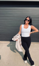 Load image into Gallery viewer, * Luz double layered seamless tank in White
