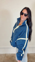 Load image into Gallery viewer, Playmaker cozy half zip in Navy
