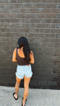Load image into Gallery viewer, Luz Ribbed Tank in Coal
