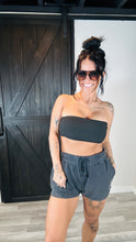 Load image into Gallery viewer, * Dolphin shorts in washed black
