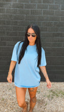 Load image into Gallery viewer, VINTAGE TEE- CAROLINA BLUE- PREORDER
