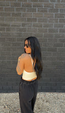 Load image into Gallery viewer, Floral textured cami in ivory
