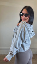 Load image into Gallery viewer, Falling for the full zip hoodie- Heather Ash PREORDER*
