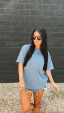 Load image into Gallery viewer, VINTAGE TEE- SLATE BLUE- PREORDER
