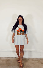Load image into Gallery viewer, VINTAGE FOOTBALL TSHIRT- HEATHER GREY - PREORDER - XLARGE TO 3XLARGE
